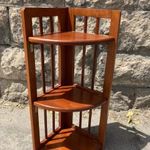 Design sarok etagere - Összecsukható sarokpolc / sarok tálaló asztalka... fotó