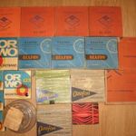 Egyben ORWO OZAFON AGFA stb Orsós Magnó Szalag 28db!!! +orsók Magnószalag Retro fotó