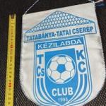 TATABÁNYA-TATAI CSERÉP KC 1995 NAGYMÉRETŰ SPORTZÁSZLÓ!! fotó