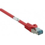 Renkforce RF-5043970 RJ45 Hálózati kábel, patchkábel CAT 6A S/FTP 5.00 m Piros Lángálló 1 db fotó