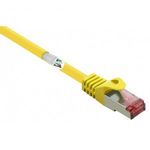 Renkforce RF-5412138 RJ45 Hálózati kábel, patchkábel CAT 6 S/FTP 20.00 m Sárga Védővel, aranyozot... fotó