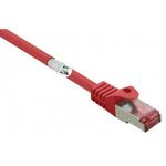 Renkforce RF-5136974 RJ45 Hálózati kábel, patchkábel CAT 6 S/FTP 1.00 m Piros Védővel, aranyozott... fotó