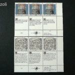 UNO Genf - postatiszta bélyegsor - összefüggő hármas fotó