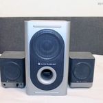 Altec Lansing 221 - 2.1-es aktív hangfal szett, hangerő gomb hibával / 1 Ft-ról fotó