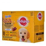 Nedves étel Pedigree unior Selection Csirke Borjúhús Bárány madarak 100 g 12 x 100 g fotó