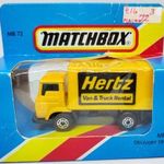 Matchbox MB72 Dodge Delivery Truck "HERTZ" dobozában fotó