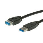 Roline USB 3.0 A-A M/F hosszabbító kábel 1.8m (11.02.8978-50) (11.02.8978-50) fotó