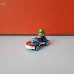 Eredeti Mattel Hot Wheels Nintendo Mario Kart Baby Luigi fém kisautó !! 6, 5cm fotó