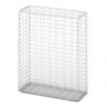 gabion kosár fedéllel horganyzott drótból 100 x 80 x 30 cm (141040) fotó