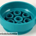 Lego Wheel 30mm D. x 13mm (13 x 24 Model Team), Turquoise fotó