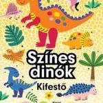 tkk team - Színes dinók matricás kifestő fotó