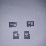 Micro SD kártyacsomag 2x4GB + 2X2GB fotó