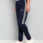 Új! Eredeti ADIDAS sötét kék, zsebes, férfi melegítő nadrág, alsó M-es fotó