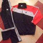 Adidas férfi pamut szabadidőruha 5XL készletről fotó