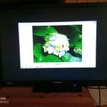 RETRO SAMSUNG 24" LED MONITOR /típus: S24A450BW/ +VGA kábel fotó