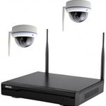 Inkovideo INKO-22M2D i22m2d WLAN IP-Megfigyelő kamera készlet4 csatornás2 db kamerával1920 x 1080... fotó