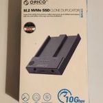 Orico M.2 Nvme SSD USB-C dokkoló és klónozó 10Gbp fotó