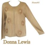 DONNA LEWIS designer kardigán 42/44-es! fotó