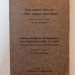 Dr.Bucsay Mihály: Régi magyar könyvek a hallei magyar könyvtárban DEDIKÁLT PÉLDÁNY! fotó