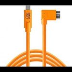 Tether Tools TetherPro USB-C -> 3.0 Micro-B 90fok 4.6m kábel narancssárga (CUC33R15-ORG) (CUC33R1... fotó