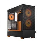 Fractal Design Pop Air táp nélküli ablakos ház RGB Orange Core - fekete-narancssárga (FD-C-POR1A-... fotó