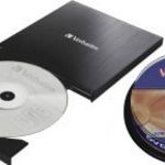 Verbatim Slimeline DVD író, külső Retail USB 3.1 (1. generáció) Fekete fotó