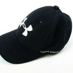 EREDETI UNDER ARMOUR JUNIOR FEKETE BASEBALL SAPKA HÁTUL PLASZTIK LOGÓVAL! fotó