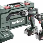 Metabo BSLBL+SSD200LTBL -Akkus ütvefúró-csavarozó, Akkus ütvecsavarozó akkuval, Töltővel fotó