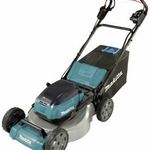 Makita Akku Fűnyíró Akku nélkül, töltő nélkül 2x18 V Vágási szélesség (max.) 53 cm fotó