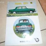 SKODA 100 L PROSPEKTUS 1970-ES CSEH NYELVŰ fotó