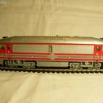 MÁV M41 2105 H0 1: 87 Fuggerth dízelmozdony retro eredeti festéssel világítással, szép működéssel fotó