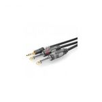 Sommer Cable HBA-3S62-0090 Jack Audio Csatlakozókábel [1x Jack dugó, 3, 5 mm-es - 2x Jack dugó, 6, ... fotó