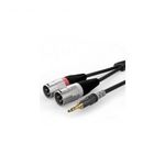 Sommer Cable HBA-3SM2-0300 Audio Átalakító kábel [1x XLR dugó, 3 pólusú - 1x Jack dugó, 3, 5 mm-es... fotó