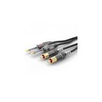 Sommer Cable HBA-62C2-0600 Jack / RCA Audio Csatlakozókábel [2x Jack dugó, 6, 3 mm-es (mono) - 2x ... fotó