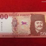 MINTA 500 FORINT 2022 UNC fotó