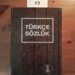 Y3 Türkçe Sözlük 1969 / Török szótár, egy nyelvű fotó