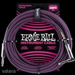 Ernie Ball - Vasalózsinór kábel 7.65m Fekete/Lila fotó