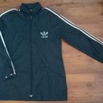 36-38-as sötétkék Adidas béleletlen széldzseki fotó