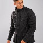 115 ezres BARBOUR INTERNATIONAL "Ariel Polarquilt" férfi bélelt steppelt kabát / télikabát - XL fotó