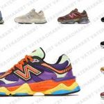 Új NEW BALANCE 9060 Női Férfi Gyerek Unisex Cipő Utcai Sportcipő 36-45 Edzőcipő Sneaker fotó