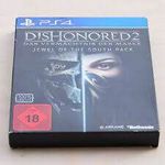 Dishonored 2 Jewel of the South Pack német kiadás, német-angol nyelv+slipcase+fém plakett ps4 játék fotó