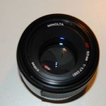 Minolta 1, 7 50 AF objektív fotó