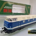 A331 H0 1: 87 Piko BR 118 vasútmodell dízelmozdony gyári dobozában fotó