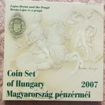 2007 Magyarország pénzérméi forgalmi sor fotó