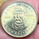 20 Forint 2003 Deák - Másik oldalán Petőfi Érmeforgalmazós csoda.. 1Ft NMÁ! #177 fotó