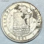 Ezüst - Ferenc József 1 Forint 1881 KB 1Ft NMÁ! #150 fotó