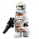 sw1235-short Star Wars Clone Trooper, 212th Attack Battalion (Phase 2) (75337) + Weapon Gun, Blas... fotó