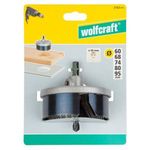 Wolfcraft 2162000 Körkivágó tárcsa szett, vágási mélység 33 mm, hatlap szár, 5 tárcsaØ 60-95 mm fotó