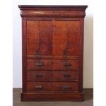 0N171 Antik biedermeier írószekreter 144 cm fotó