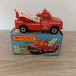 MATCHBOX SUPER FAST BOX WRECK TRUCK NO.61 RADIO DELIVERY 24 HOUR fotó